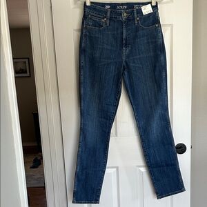 NWT J. Crew Women's Curvy Vintage Slim Straight Denim